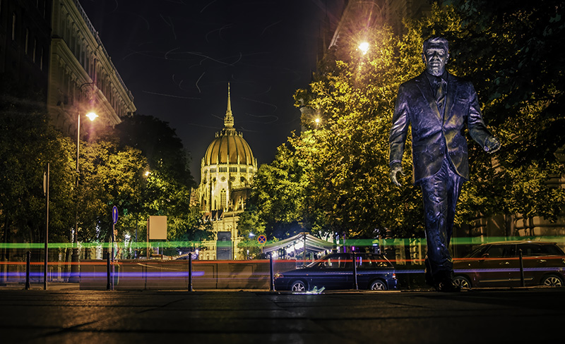 President Ronald Reagan statue in Washinton, D.C.