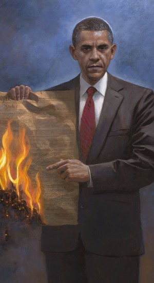 Barry Soetoro, the Burning Man